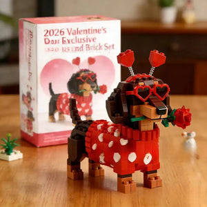 Cupid Doxie Dachshund Puppy Bricks