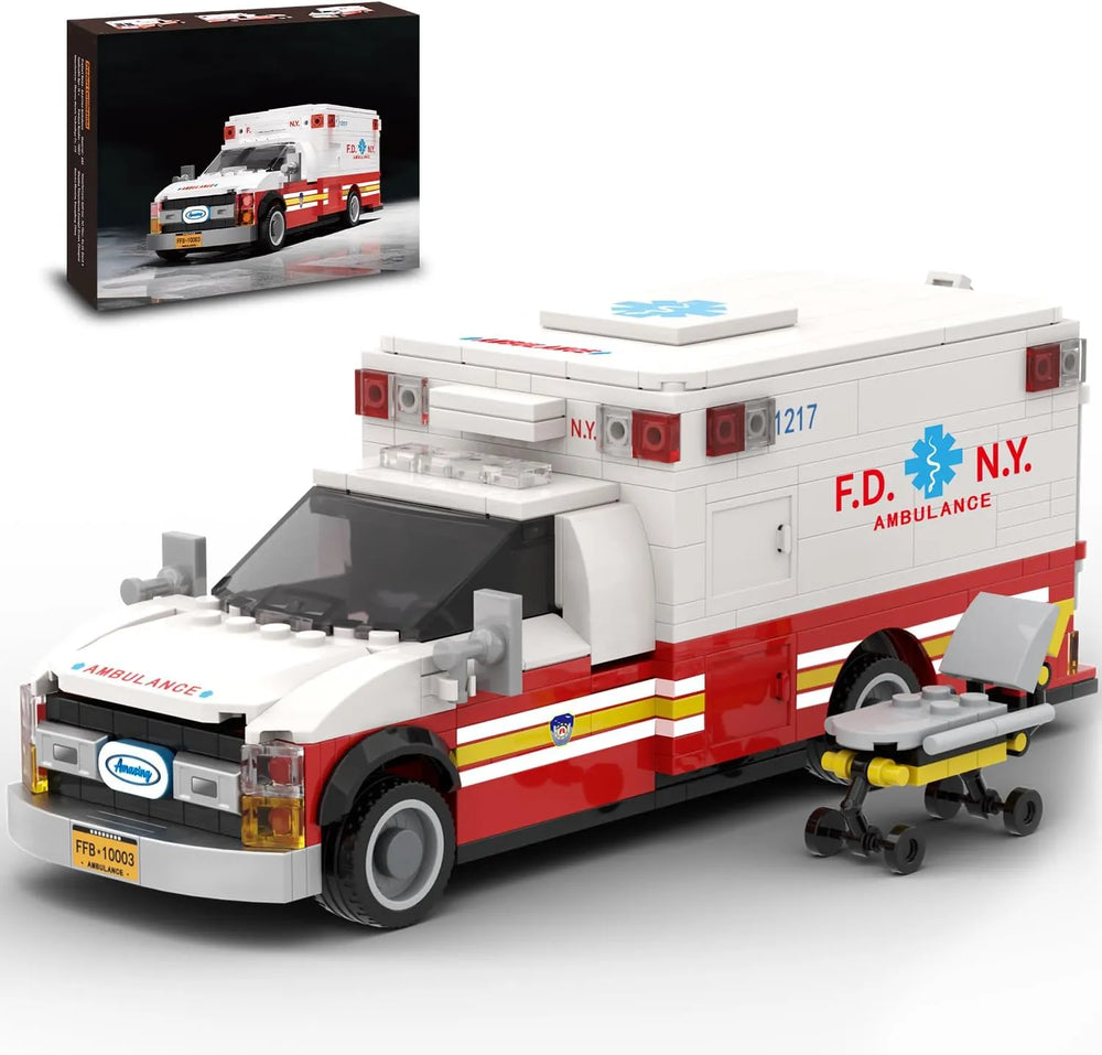 Metro Rescue Ambulance Blocks (660 Pcs)