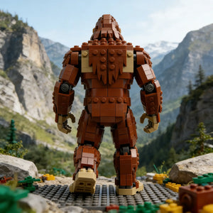 Wildwood Sasquatch Bigfoot Building Blocks (800 Pcs)