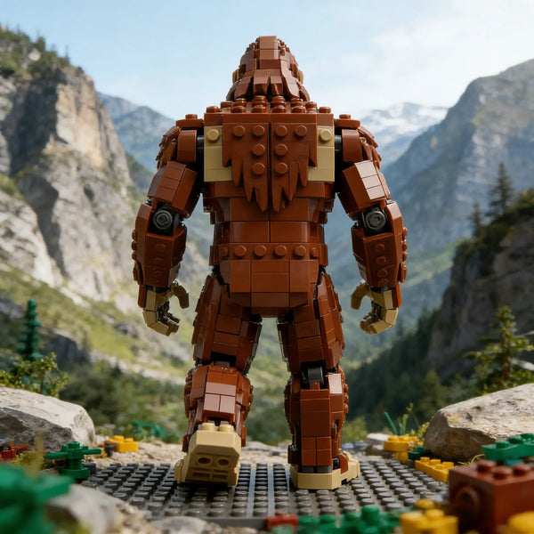 Wildwood Sasquatch Bigfoot Building Blocks (800 Pcs)