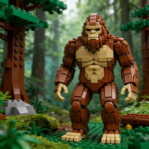 Wildwood Sasquatch Bigfoot Building Blocks (800 Pcs)