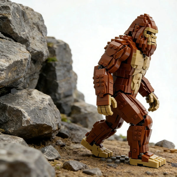 Wildwood Sasquatch Bigfoot Building Blocks (800 Pcs)