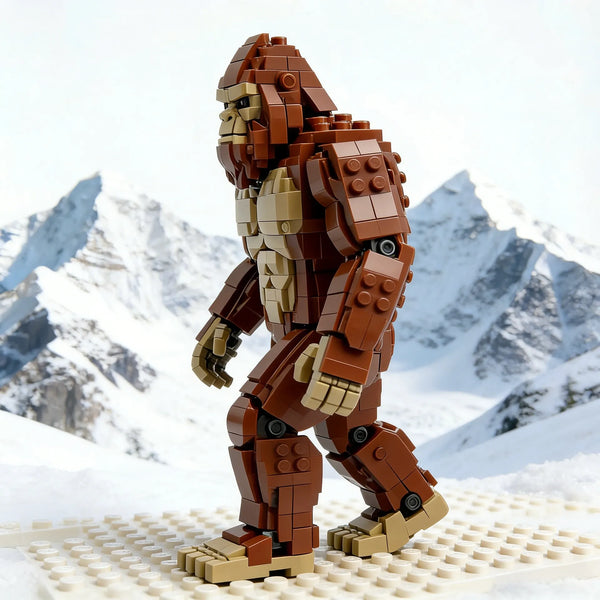 Wildwood Sasquatch Bigfoot Building Blocks (800 Pcs)