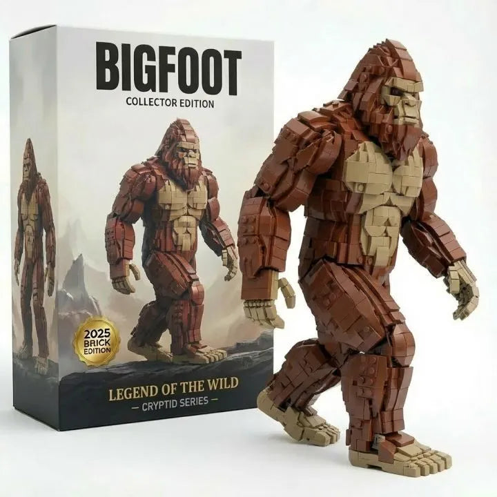 Wildwood Sasquatch Bigfoot Building Blocks (800 Pcs)