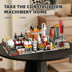 JIE STAR Transport Storage Plants Building Blocks (743 Pcs)