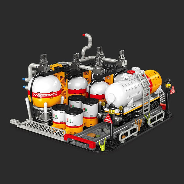 JIE STAR Transport Storage Plants Building Blocks (743 Pcs)