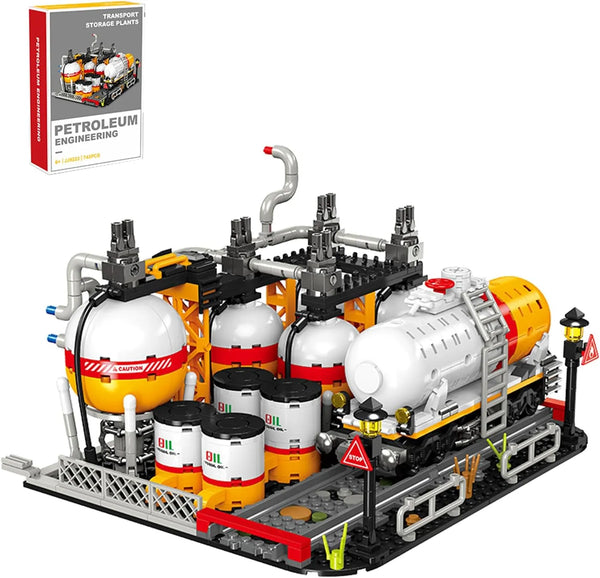 JIE STAR Transport Storage Plants Building Blocks (743 Pcs)