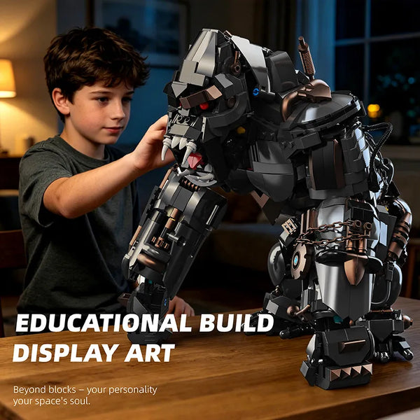 Giant Mecha Kong Building Blocks (1414 Pcs)