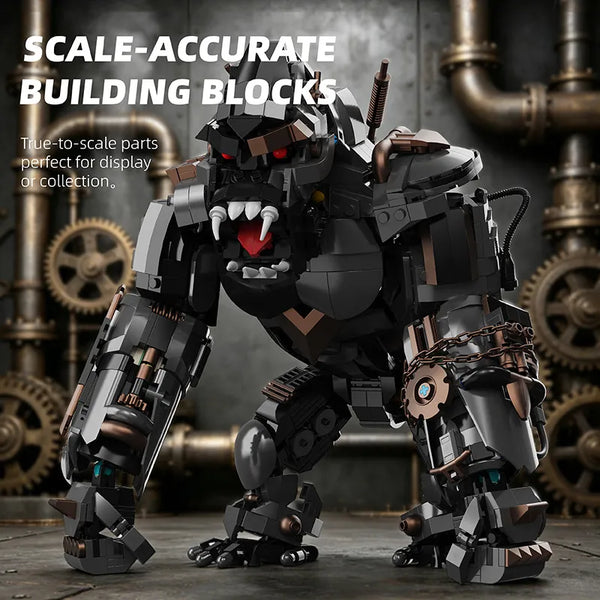 Giant Mecha Kong Building Blocks (1414 Pcs)