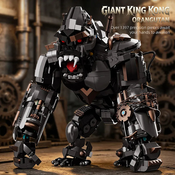 Giant Mecha Kong Building Blocks (1414 Pcs)