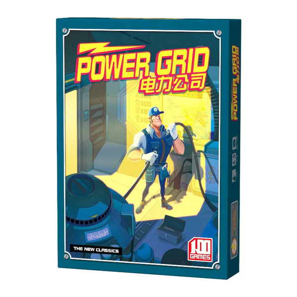 Power Grid Strategy Board Game