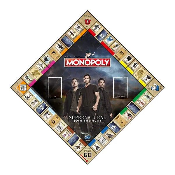 Monopoly Supernatural Join The Hunt Board Game