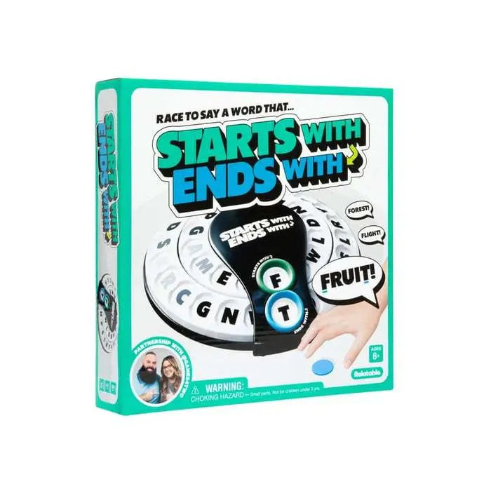 Starts With Ends With Word Game