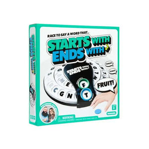 Starts With Ends With Word Game