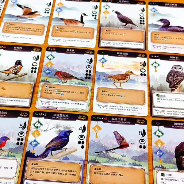 Wings Nature Themed Board Game