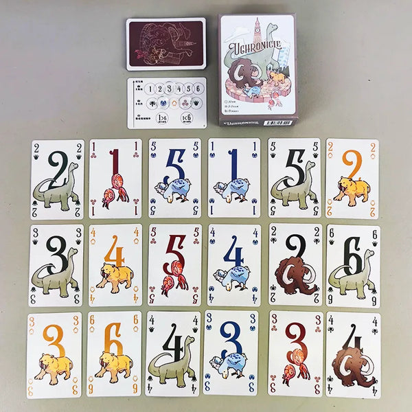 Uchronicle Space-Time Trick Card Game