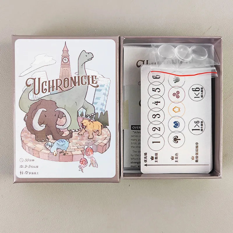 Uchronicle Space-Time Trick Card Game