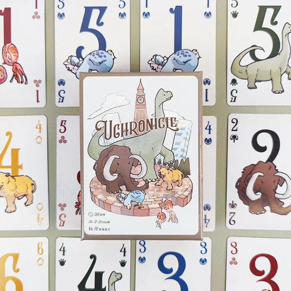 Uchronicle Space-Time Trick Card Game