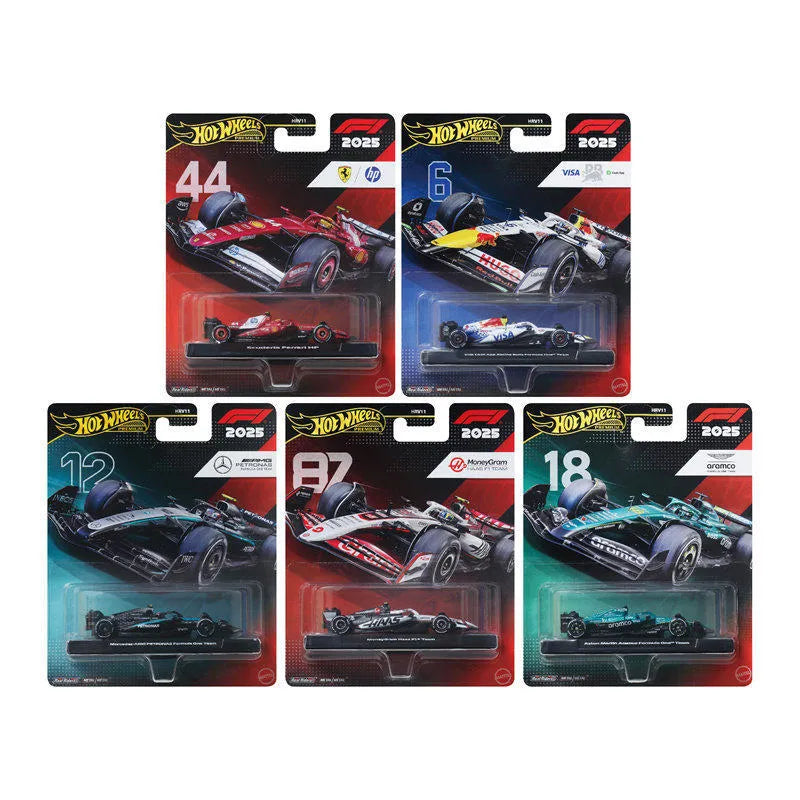 Hot Wheels Premium F1 2025 Die-Cast Collection