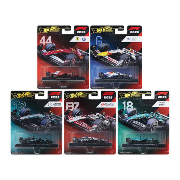 Hot Wheels Premium F1 2025 Die-Cast Collection