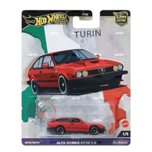 Hot Wheels World Tour Car Collection (Set of 5)