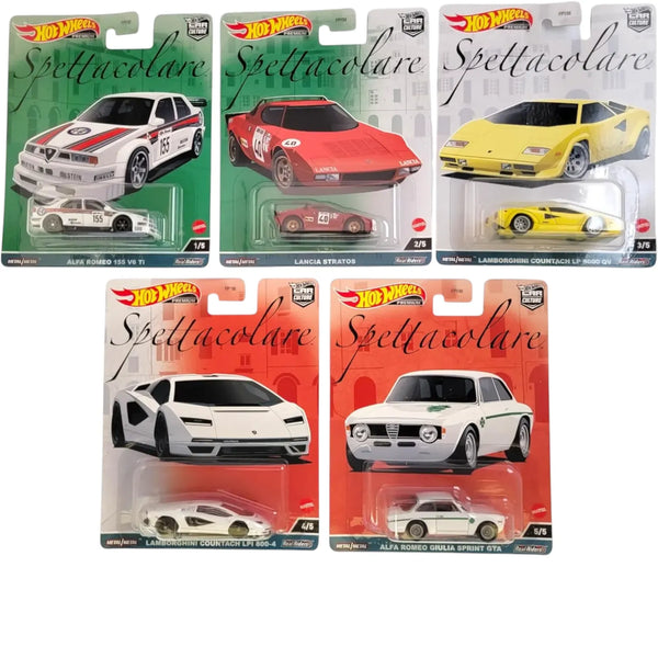 Hot Wheels Spettacolare Car Collection (Set of 5)