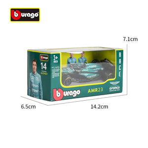 Bburago 1:43 Aston Martin AMR25 No.14 Model