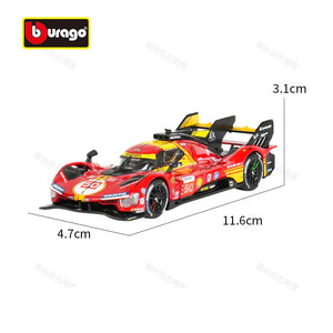 Bburago Ferrari 499P Le Mans Champion Edition Car