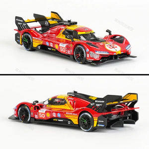 Bburago Ferrari 499P Le Mans Champion Edition Car