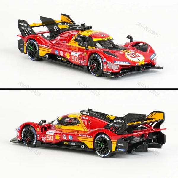 Bburago Ferrari 499P Le Mans Champion Edition Car