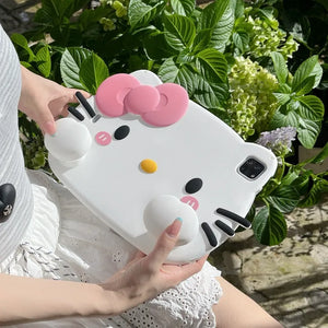 Hello Kitty Bow Silicone Protective Case (For iPads)