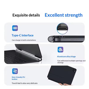 FloatKeys Magnetic Keyboard Case (For iPads)