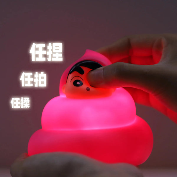 52TOYS Crayon Shinchan Pink Poop Light