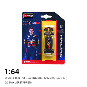 Bburago 1:64 F1 2025 Formula Racing Collection