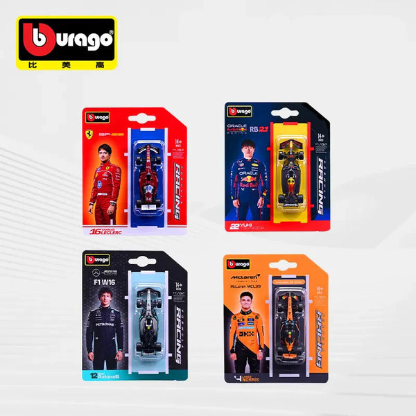 Bburago 1:64 F1 2025 Formula Racing Collection