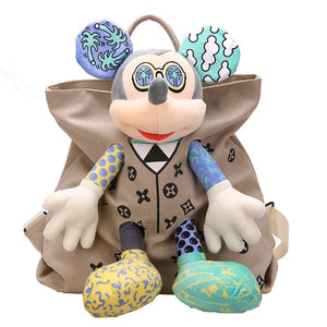 DZNY Retro Monogram Mickey Doll Backpack