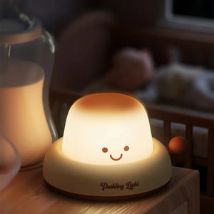 Cozy Caramel Pudding Novelty Night Light