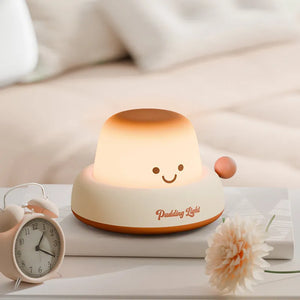 Cozy Caramel Pudding Novelty Night Light