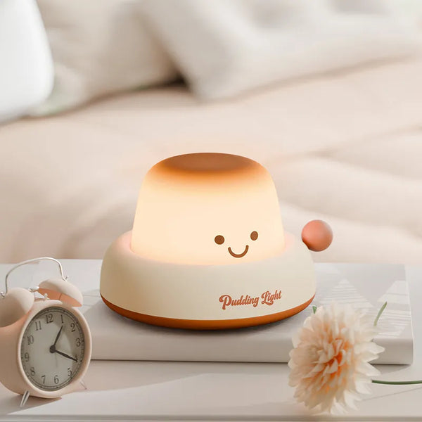 Cozy Caramel Pudding Novelty Night Light