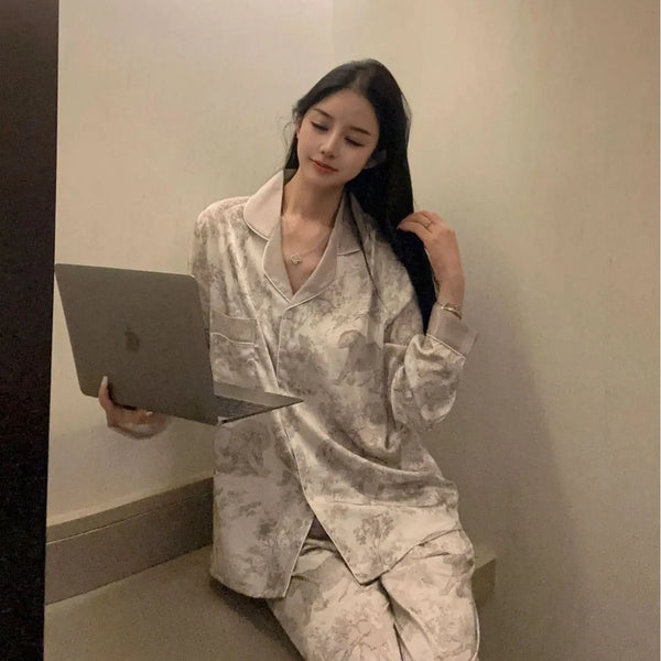D-Luxe Moonlight Toile Lounge Set