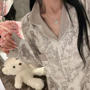 D-Luxe Moonlight Toile Lounge Set