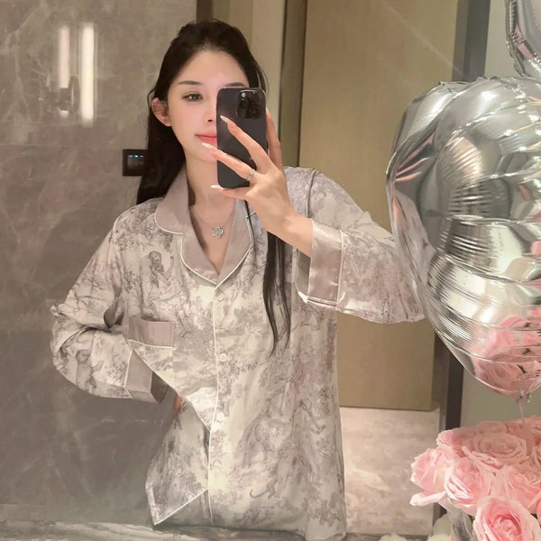 D-Luxe Moonlight Toile Lounge Set