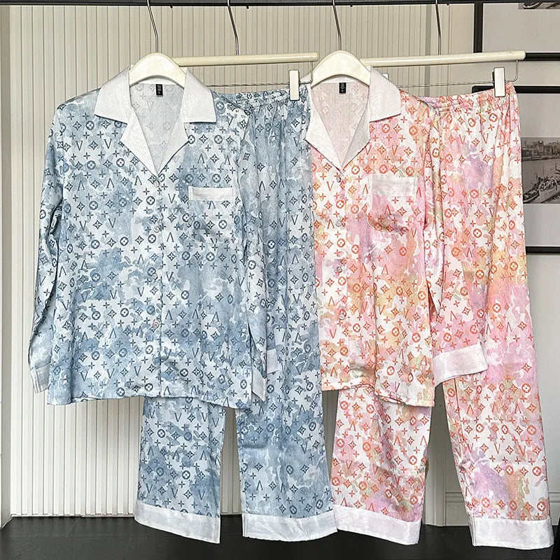 Monogram Luxe Watercolor Aura Lounge Set