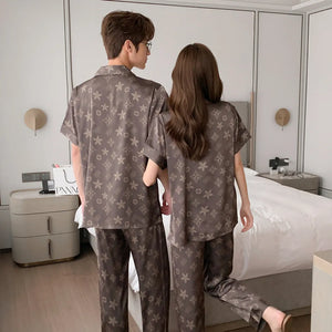 Monogram Luxe Mocha Heritage Lounge Set