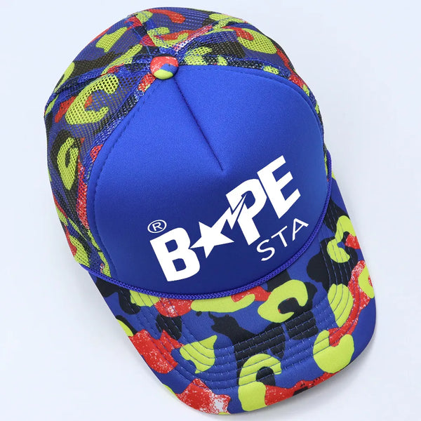BAPE STA Signature Elements Trucker Cap