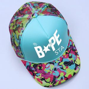 BAPE STA Signature Elements Trucker Cap