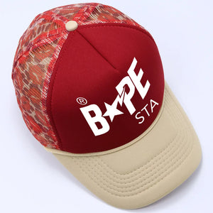 BAPE STA Signature Elements Trucker Cap