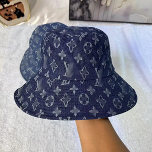 Monogram Luxe Azure Heritage Bucket Hat