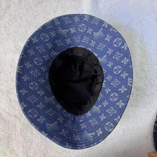 Monogram Luxe Azure Heritage Bucket Hat