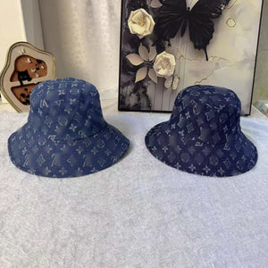 Monogram Luxe Azure Heritage Bucket Hat